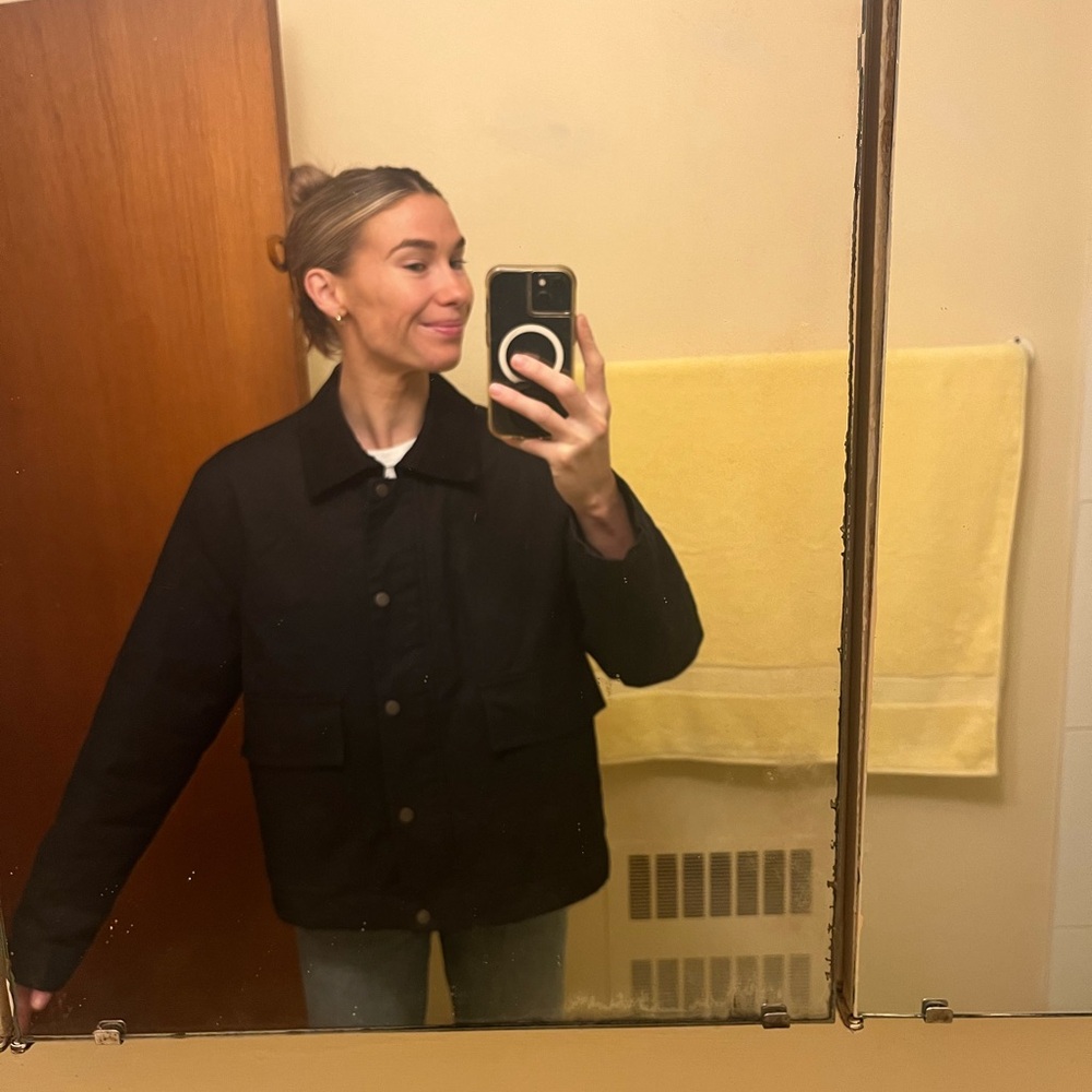 Women's Classic Black Utility Jacket